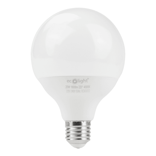 LED E27 GLOB 20W G95 230V 1800lm WW ECOli 610211 -zdjęcie numer 1