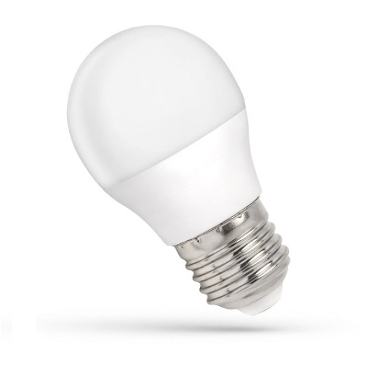 LED E27 kulka 4W 230V 300lm WW SPECTRUM 129220 -zdjęcie numer 1