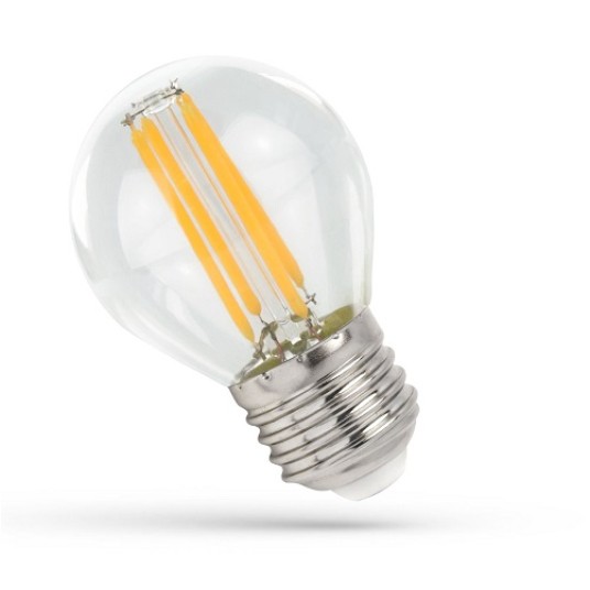 LED E27 kulka 5,5W COG 230V 610lm WW mat 155106 -zdjęcie numer 1