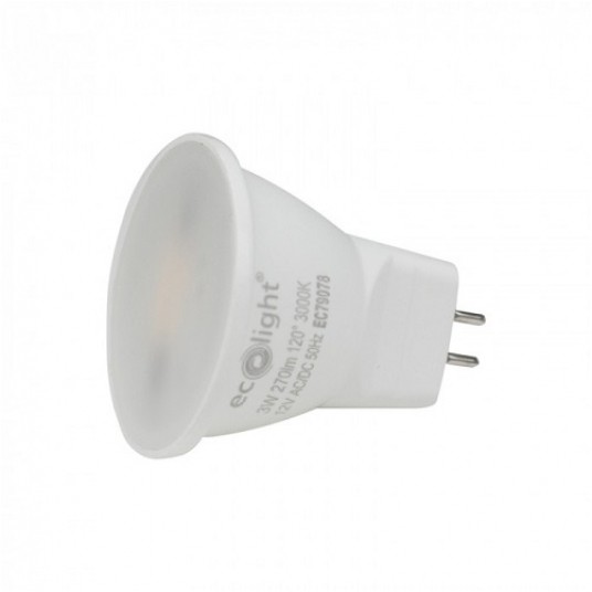 LED G4 MR11 12V 3W ciepła 270lm ECOlight EC79078 -zdjęcie numer 1