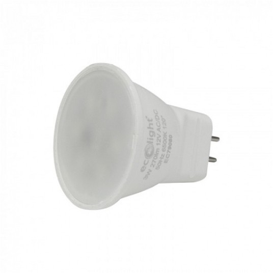 LED G4 MR11 12V 3W zimna 270lm ECOlight EC79080 -zdjęcie numer 1