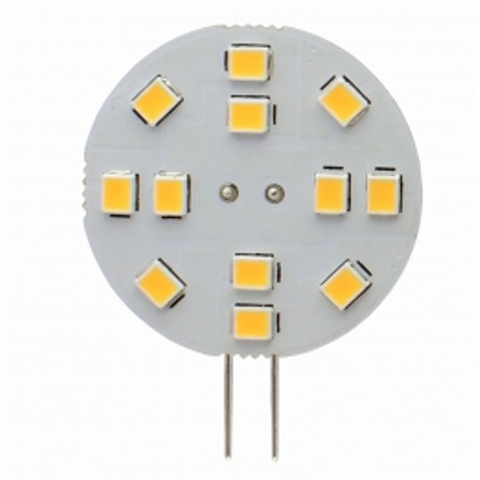 LED G4 okrągła 12V 2W ciepła 190lm SPECTRUM 13782 -zdjęcie numer 1