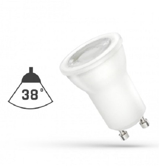LED GU10 MR11 230V 4W 270lm WW SPECTRUM 139243 -zdjęcie numer 1