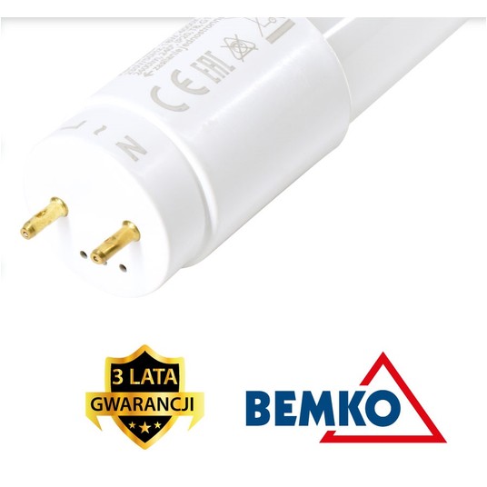 LED Tuba 120cm NW 2880lm 18W T8 G13 HIGH L. BEMKO -zdjęcie numer 2
