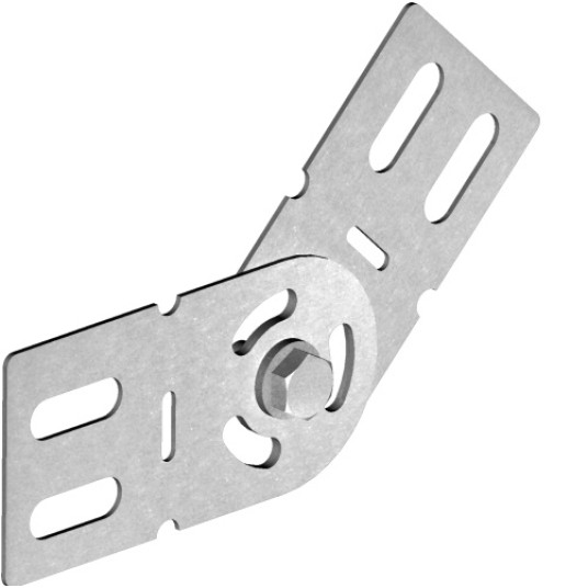 LGJH42 1,0mm Łącznik przgubowy koryta BAKS 142100 -zdjęcie numer 1