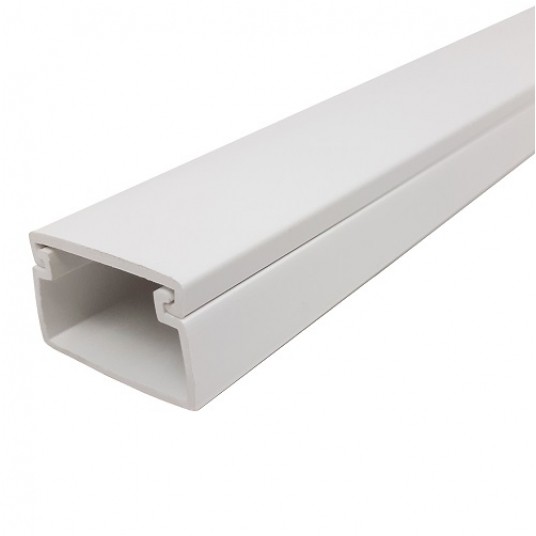 Listwa 25x15 STRÓŻA LS 25x15 biała (2m) -zdjęcie numer 1