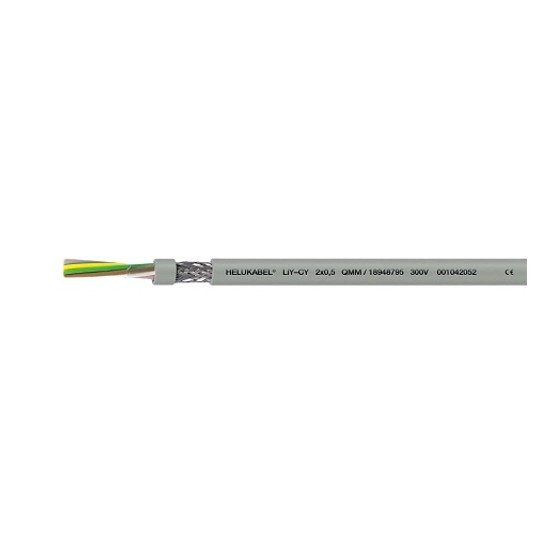 LiYCY 2x0,75 300/300V kabel sterow.ekr.HELUKABEL -zdjęcie numer 1