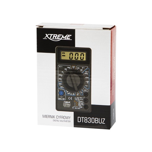 Miernik uniwersalny DT830BUZ XTREME 50-001 -zdjęcie numer 2