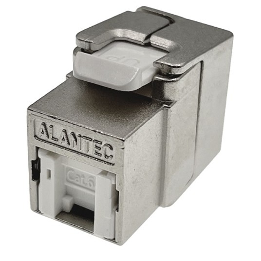 Moduł keystone RJ45 kat.6a STP bezn. MB005-1 ALAN -zdjęcie numer 1
