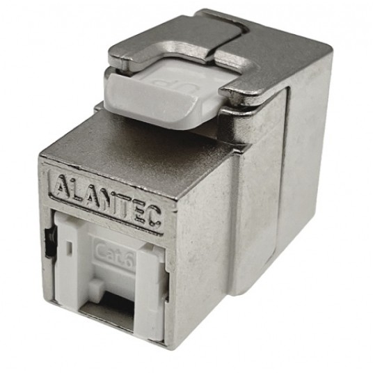 Moduł keystone RJ45 kat.6a STP bezn. MB005-1 ALAN -zdjęcie numer 1