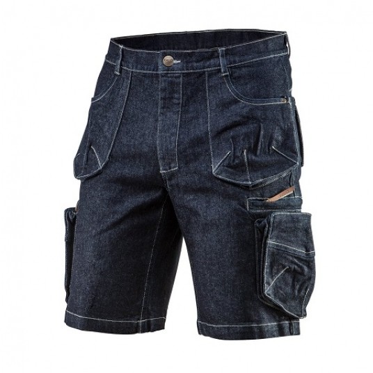 NEO KRÓTKIE SPODENKI DENIM ROZMIAR L 81-279-L -zdjęcie numer 1