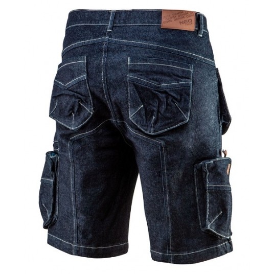 NEO KRÓTKIE SPODENKI DENIM ROZMIAR L 81-279-L -zdjęcie numer 3
