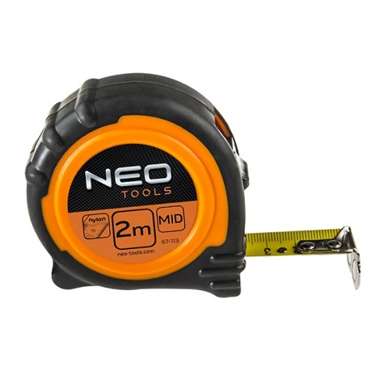 NEO Miara zwijana stalowa 5m x 25mm mag. 67-115-1 -zdjęcie numer 1