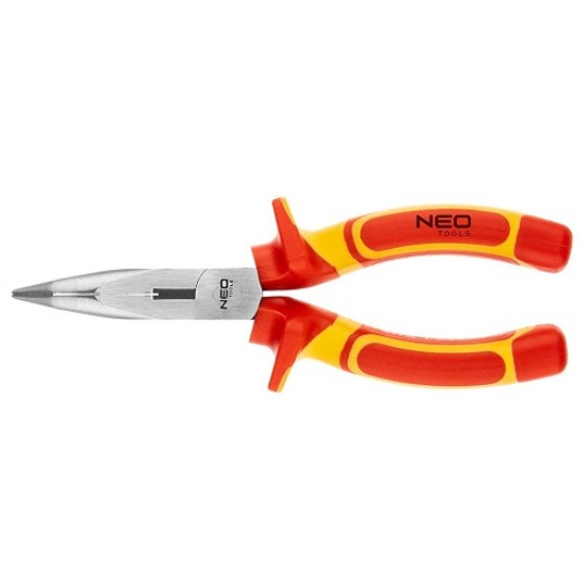 NEO Szczypce wygięte 180mm 1000V 01-228 -zdjęcie numer 1
