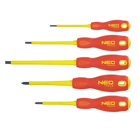 NEO Zestaw wkrętaków 1000V (5szt) 04-220 -zdjęcie numer 1