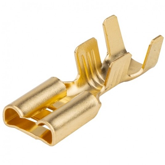 Nieizol. nasuwka konek. 2,8mm CSH3 TRACON (200szt) -zdjęcie numer 1
