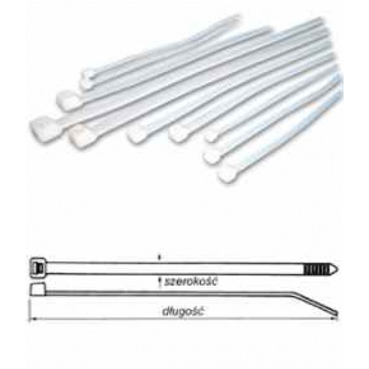 Opaska biała 160x4,8 GT-160STC TRYTYT 705526 -zdjęcie numer 1