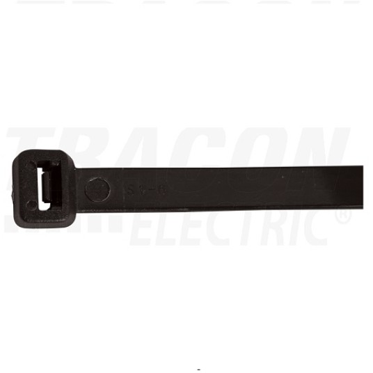 Opaska czarna 200x2,6 201PR /100szt/ TRACON 182195 -zdjęcie numer 1
