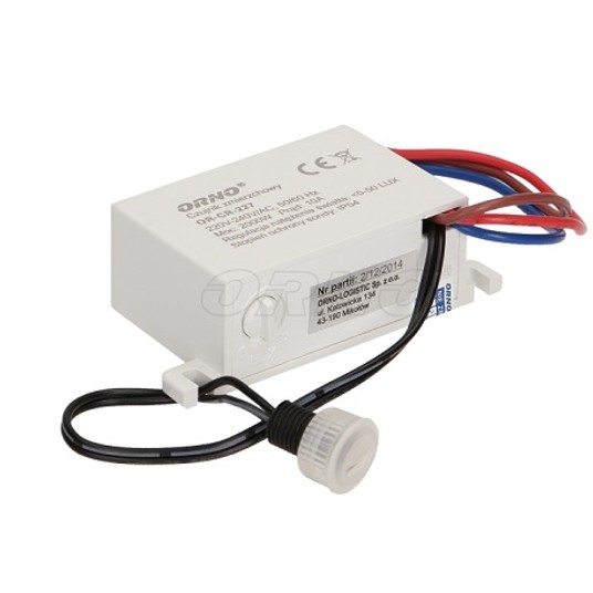 ORNO CR-227 wył. zmierzchowy z czujn. IP20/IP54 -zdjęcie numer 1