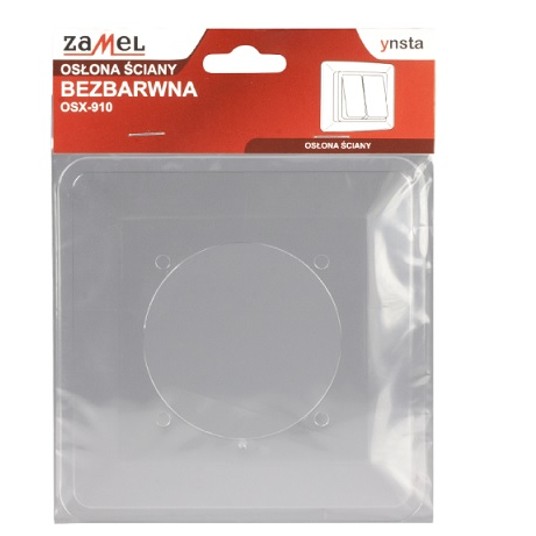 Osłona ściany OSX-910 bezbarwna ZAMEL -zdjęcie numer 1