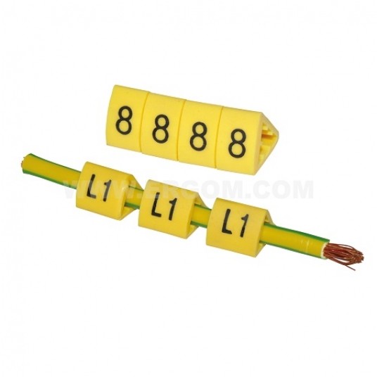 Oznacznik OZ-1/"1"-"10" fi2,5-3,5mm (100szt) ERGOM -zdjęcie numer 1