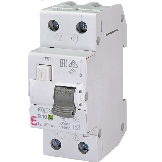 P312 B10A 30mA AC wył.r-p. ETI KZS-2M AC B10/0,03 -zdjęcie numer 1