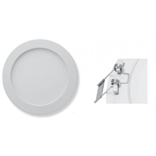 Panel LED biały okrągły p/t 7W NW ORIS GTV 243165 -zdjęcie numer 1