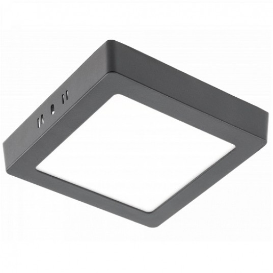 Panel LED czarny kwad. n/t 13W NW MATIS GTV 333354 -zdjęcie numer 1