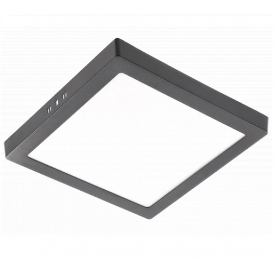 Panel LED czarny kwad. n/t 19W NW MATIS GTV 366949 -zdjęcie numer 1