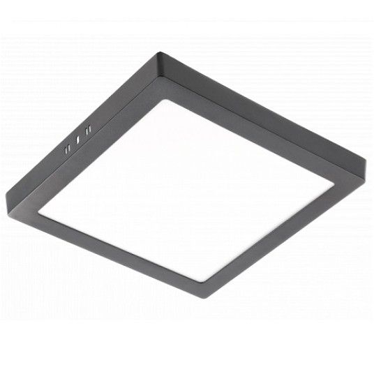 Panel LED czarny kwad. n/t 24W NW MATIS GTV 327346 -zdjęcie numer 1