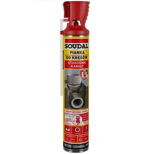 Piana do kręgów Genius Gun 750ml wężykowa SOUDAL -zdjęcie numer 1