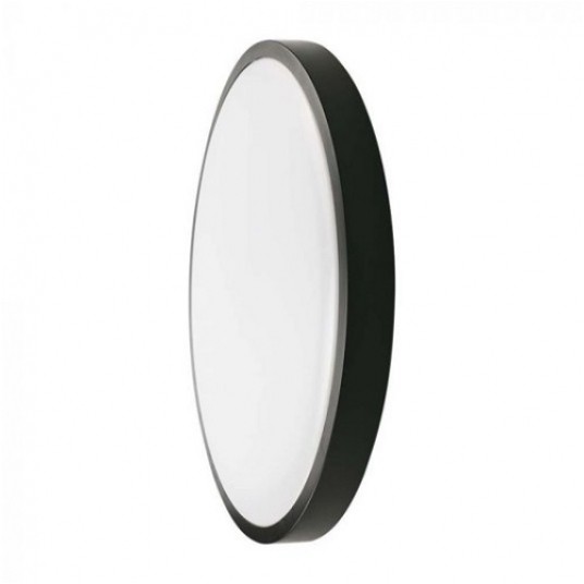 Plafon LED IP44 18W NW okrągły czarny V-TAC -zdjęcie numer 1