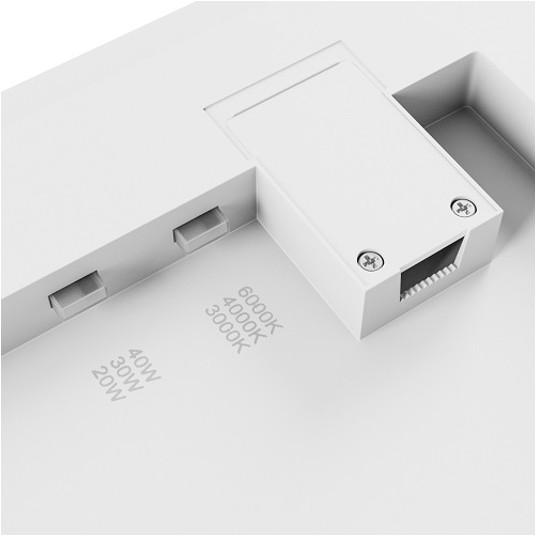 Plafon LED IP44 20-40W CCT kwadr.NYM.FUSION 605571 -zdjęcie numer 4