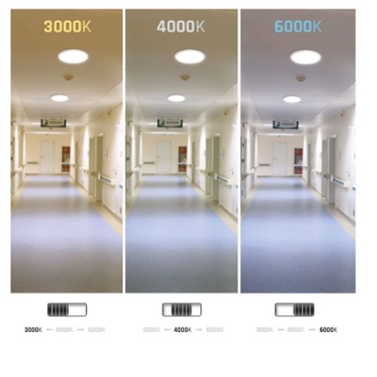 Plafon LED RCR IP65 18W NYMPHEA CITY PRO 568280 -zdjęcie numer 3