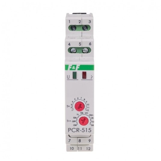 Przekaźnik czasowy PCR-515 DUO 24V/230V F&F -zdjęcie numer 1