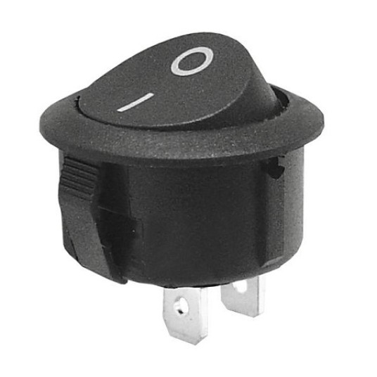 Przełącznik kołyskowy okr. czarny R5 0-1 LX3049C -zdjęcie numer 1