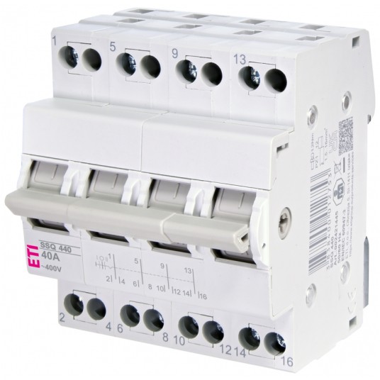 Przełącznik moduł. I-0-II 40A SSQ 440 ETI 930907 -zdjęcie numer 1