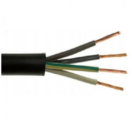 Przewód guma OW 4x1,5 H05RR-F Elektrokabel -zdjęcie numer 1