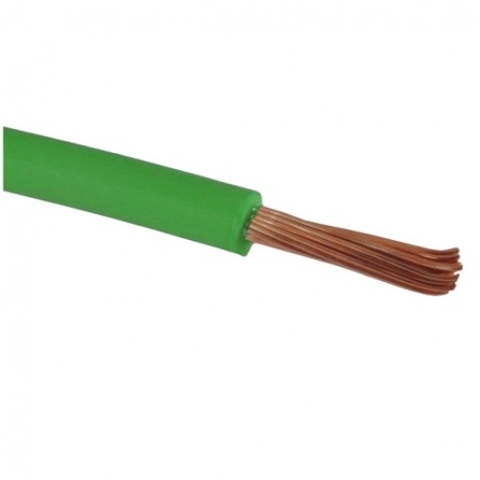Przewód LgY 0,5 zielony H05V-K Elektrokabel -zdjęcie numer 1