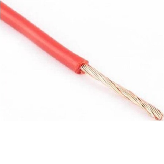 Przewód LgY 0,75 czerwony H05V-K Elektrokabel -zdjęcie numer 1