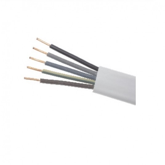 Przewód YDYp 5x1,5 450/750V płaski Elektrokabel -zdjęcie numer 1