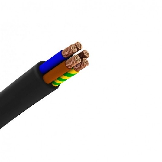Przewód YLY 5x10 czarny 0,6/1kV -zdjęcie numer 1