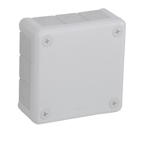 Puszka biała n/t 98x98x42 12-wl. IP55 VP 041-01 -zdjęcie numer 1