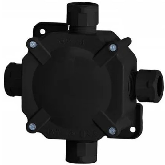 Puszka IP67 czarna 5x4,mm2 A.0035C mała PAWBOL -zdjęcie numer 1