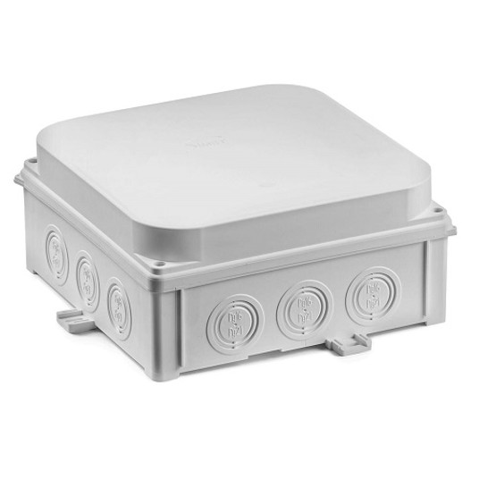 Puszka IP67 n/t UV 188x188x88mm szara SIMET 235436 -zdjęcie numer 1