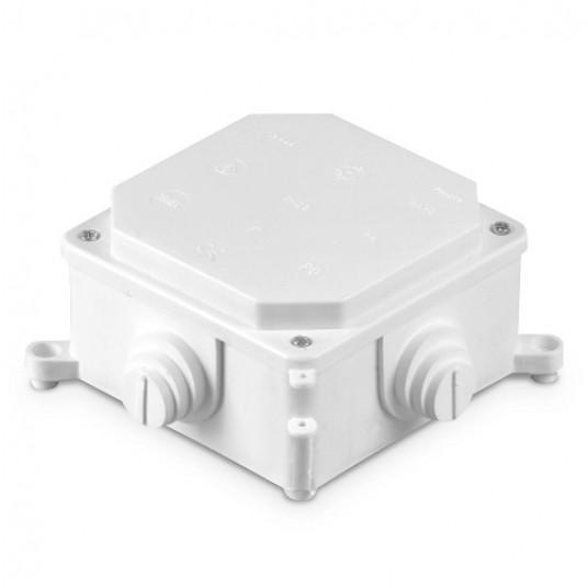 Puszka PK-2/R 103x103x60mm IP-44 JONEX 000544 -zdjęcie numer 1