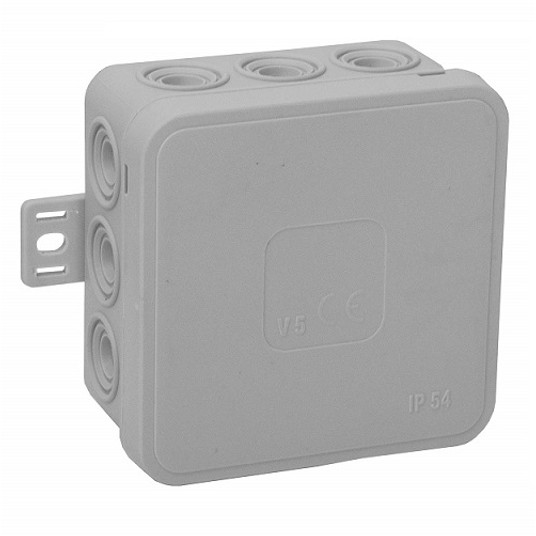 Puszka V5 popiel ViPlast 75x75x41 IP54 035-03 -zdjęcie numer 1
