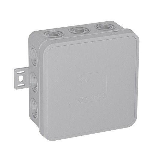 Puszka V6 popiel ViPlast 85x85x41 IP54 036-03 -zdjęcie numer 1