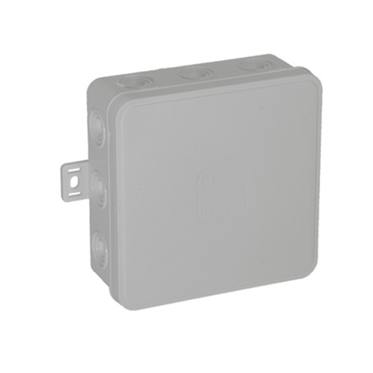 Puszka V7 popiel ViPlast 100x100x41 IP54 037-03 -zdjęcie numer 1
