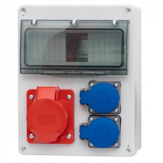 Rozdz 8xS Gn.32/5 230Vx2 IP44 F-ELEKTRO F3.0076 -zdjęcie numer 1